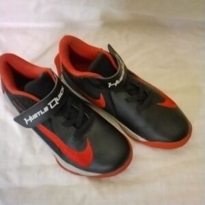 Black and Red Athletic Shoes